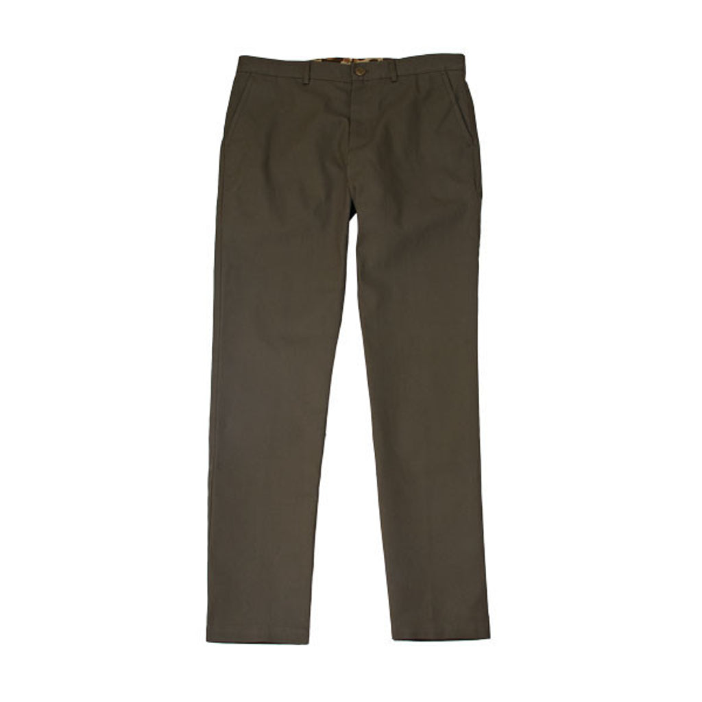 The 6 Point Duck Cotton Pant, Moss