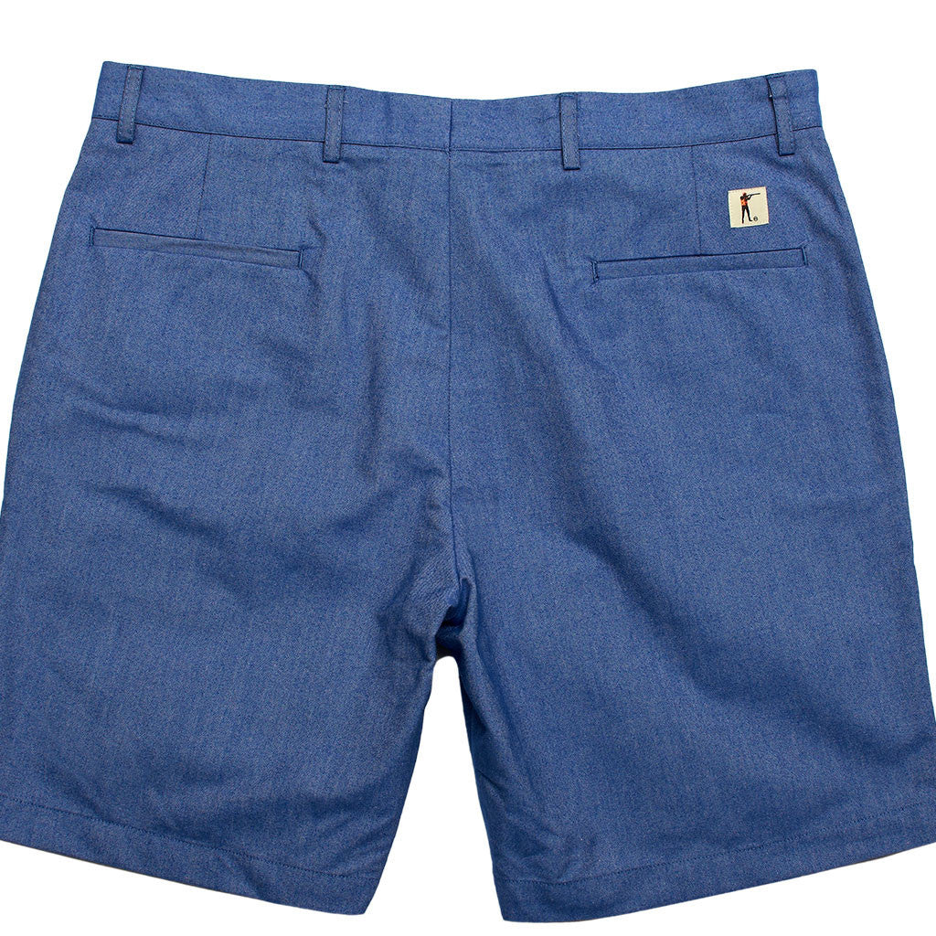 The 6 Point Short, Chambray