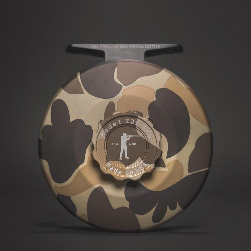 Abel x Ball and Buck Original Camo Fly Reel
