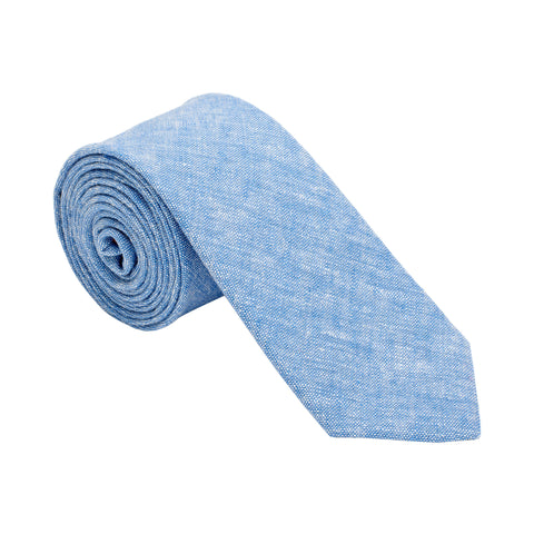 Necktie, Blue Chambray