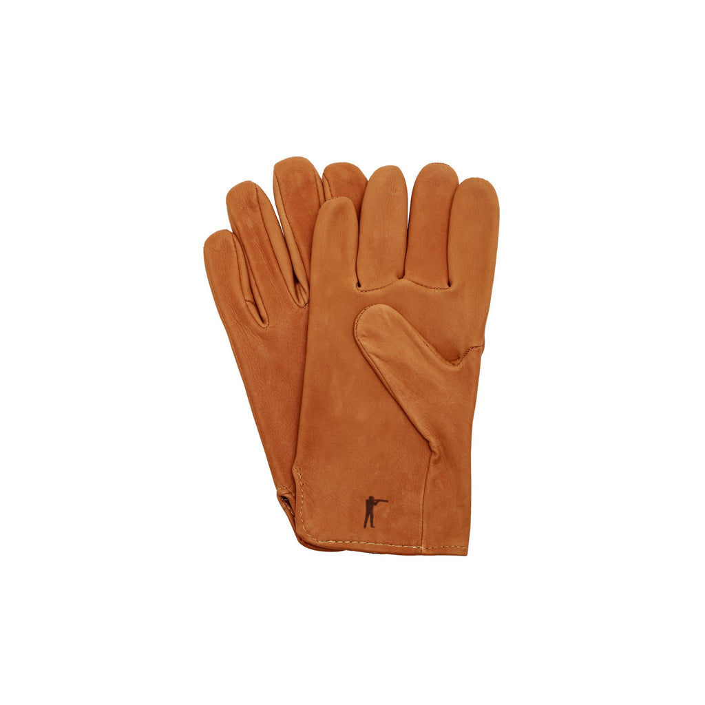 Deerskin Leather Gloves Unlined - Saddle