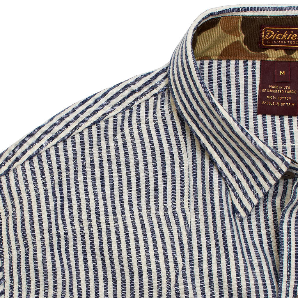Dickies x Ball and Buck Hickory Stripe Chambray Shirt