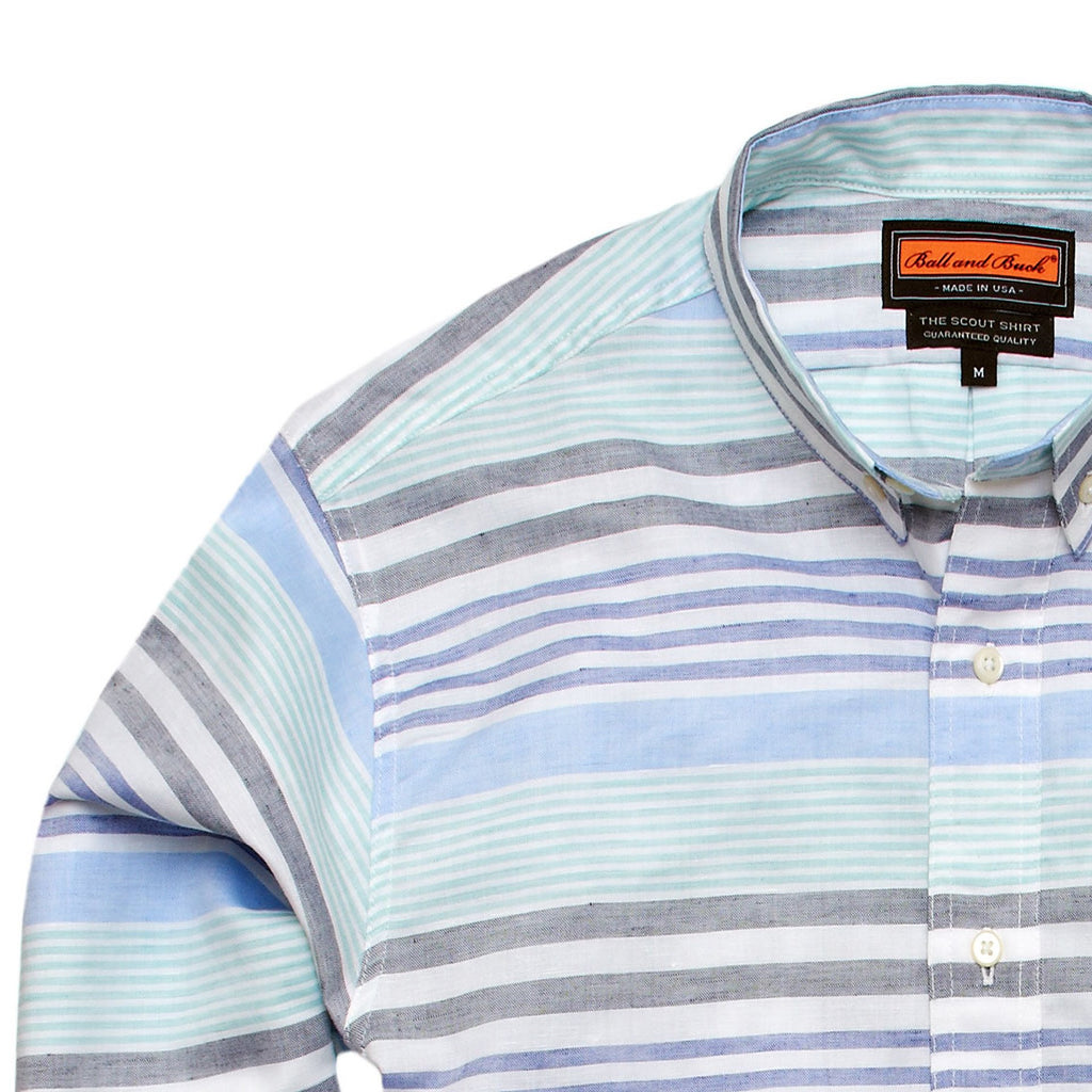 Scout Shirt - Blackfoot River Stripe