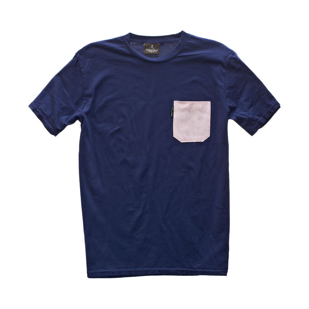The 5oz Pocket Tee, Navy