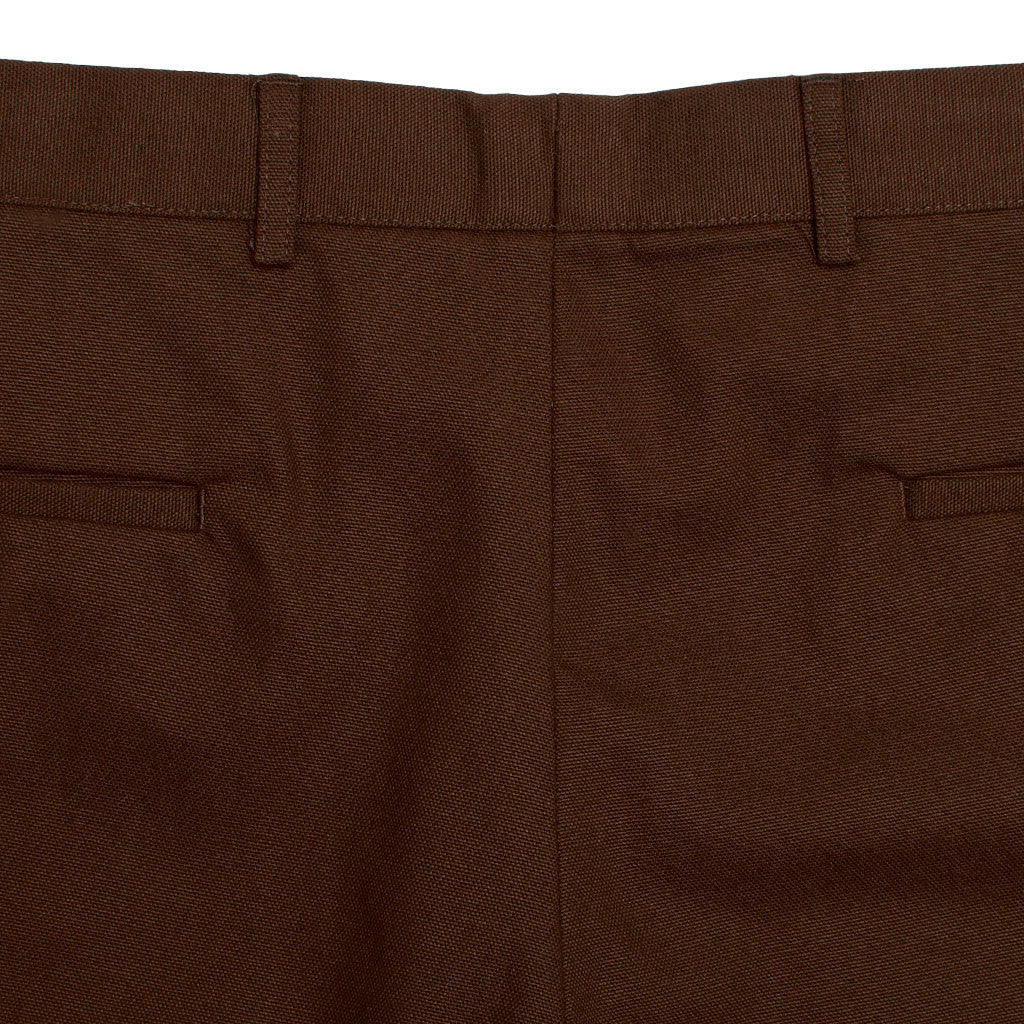 The 6 Point Duck Cotton Pant, Chestnut