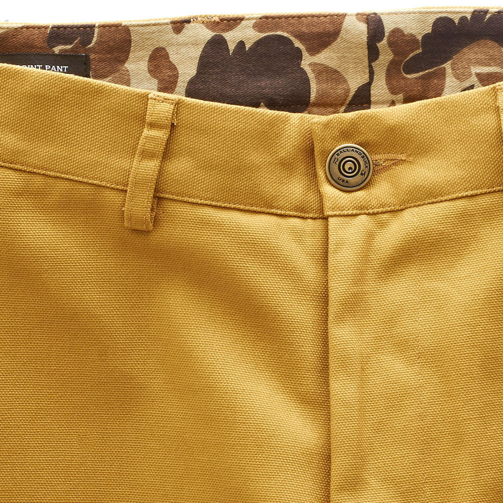 The 6 Point Duck Cotton Pant, Honey
