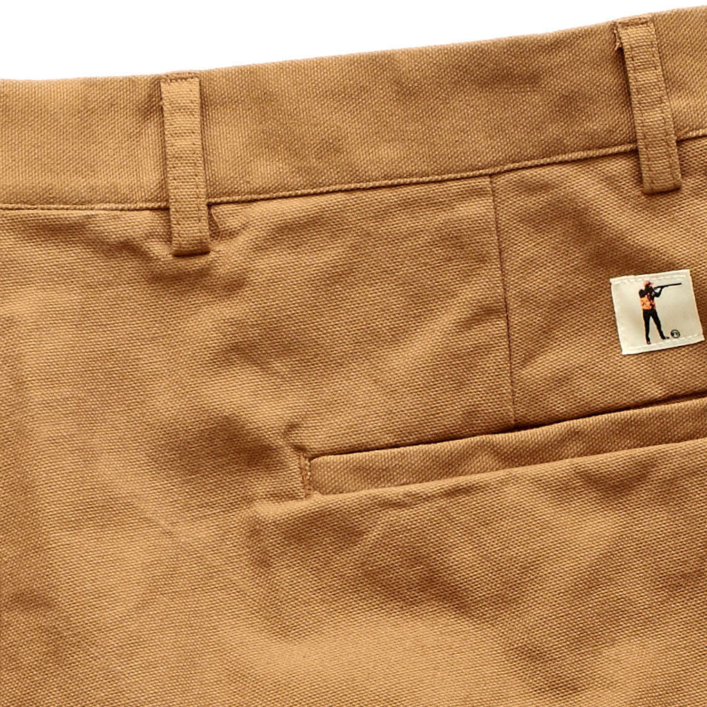 The 6 Point Duck Cotton Short, Caramel