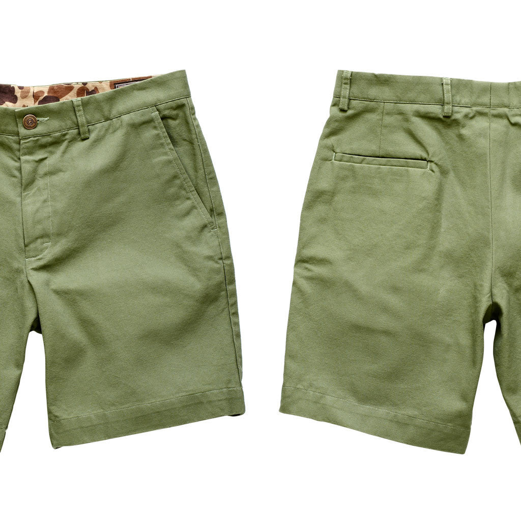 The 6 Point Duck Cotton Short, Fern