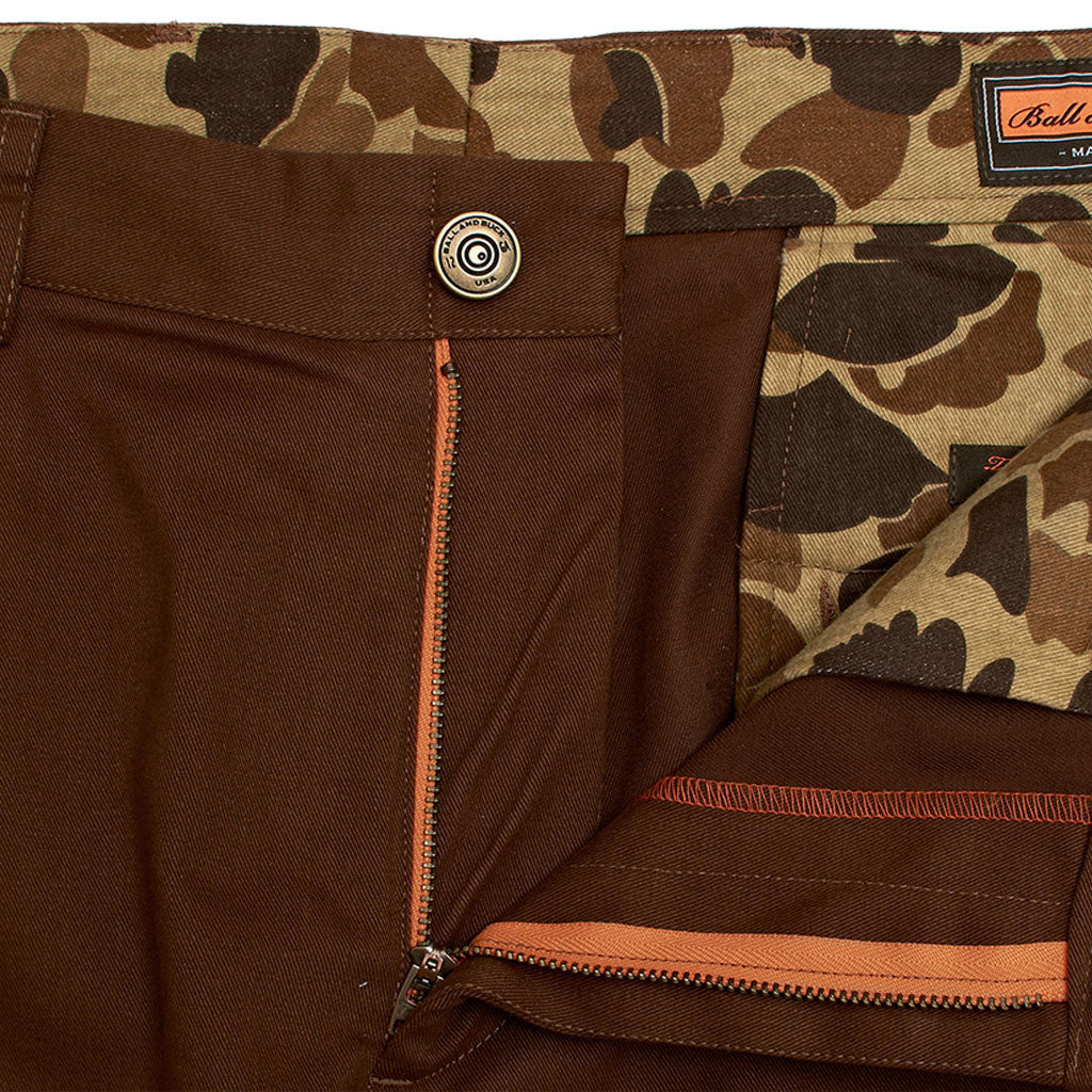 The 6 Point Pant, Bark