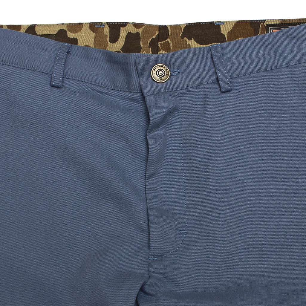 The 6 Point Pant, Sanded Chino, Cool River
