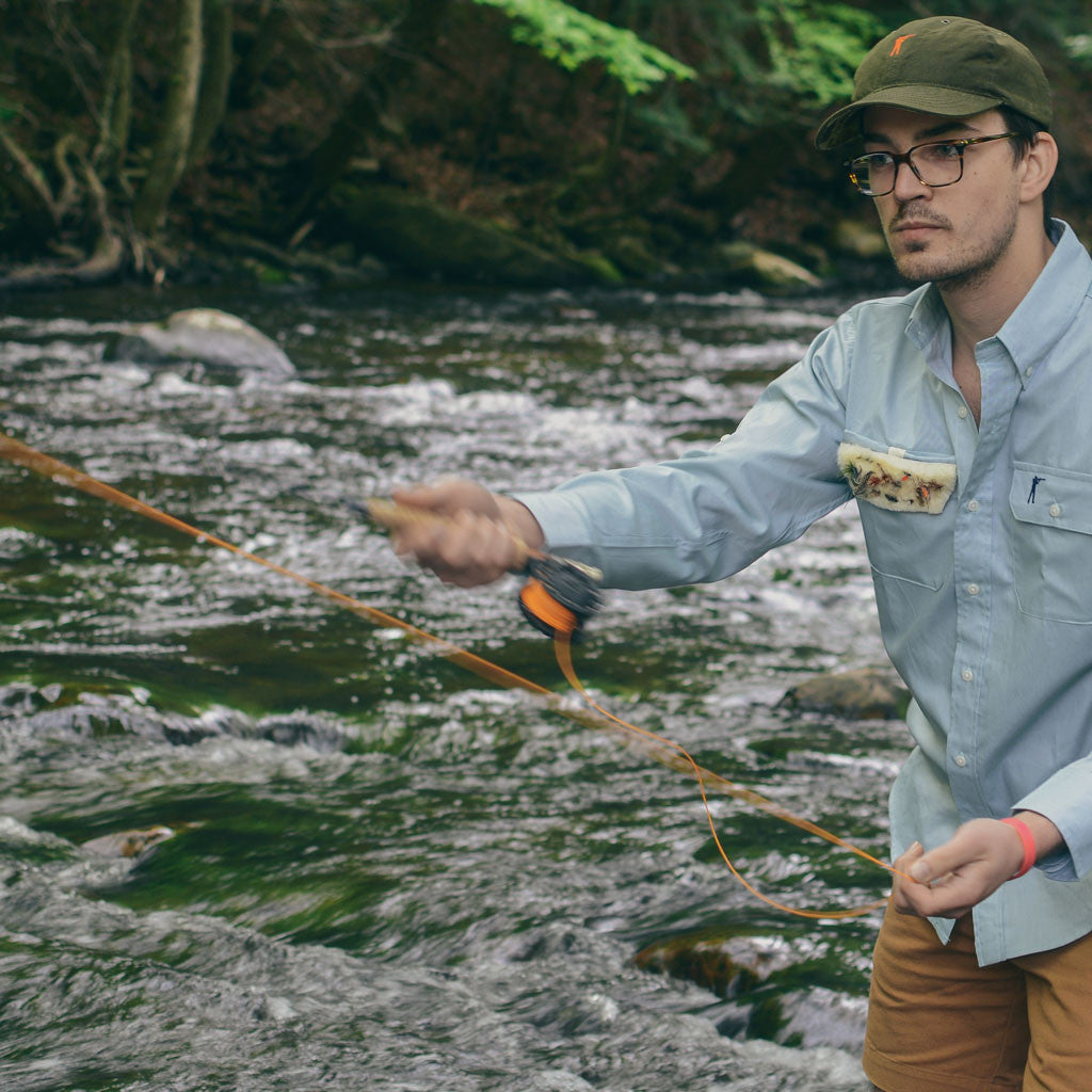 The Angler's Shirt, Sky Blue