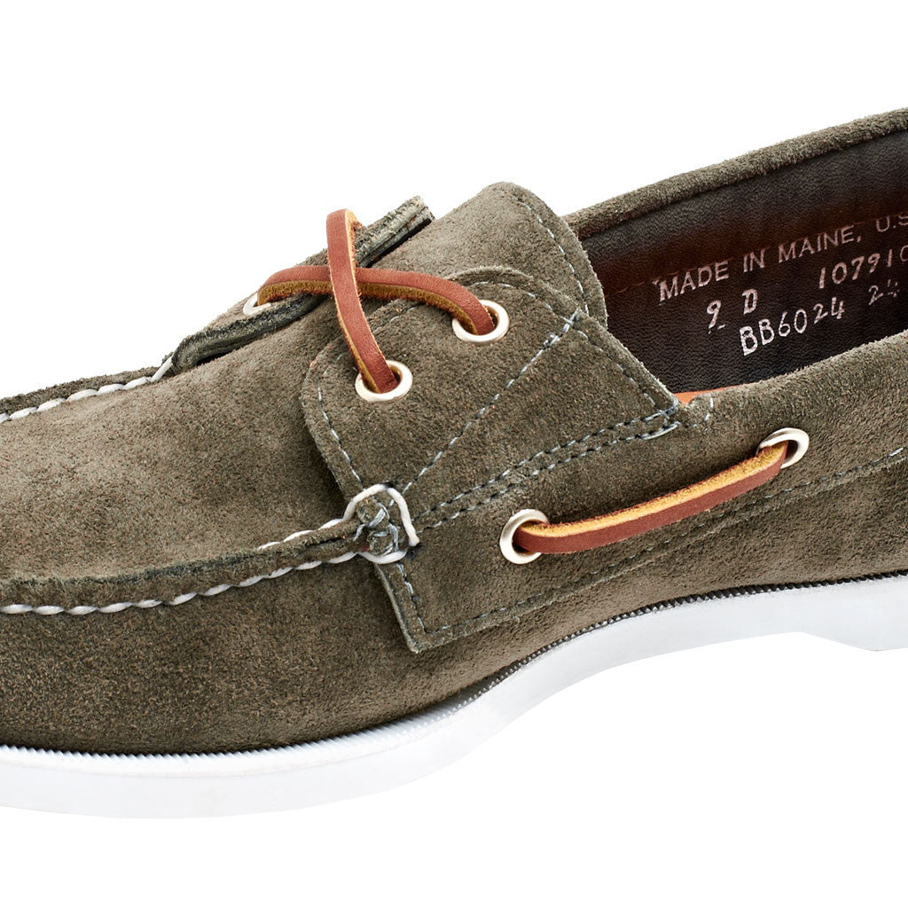 The Suede Boat Shoe, Mushroom