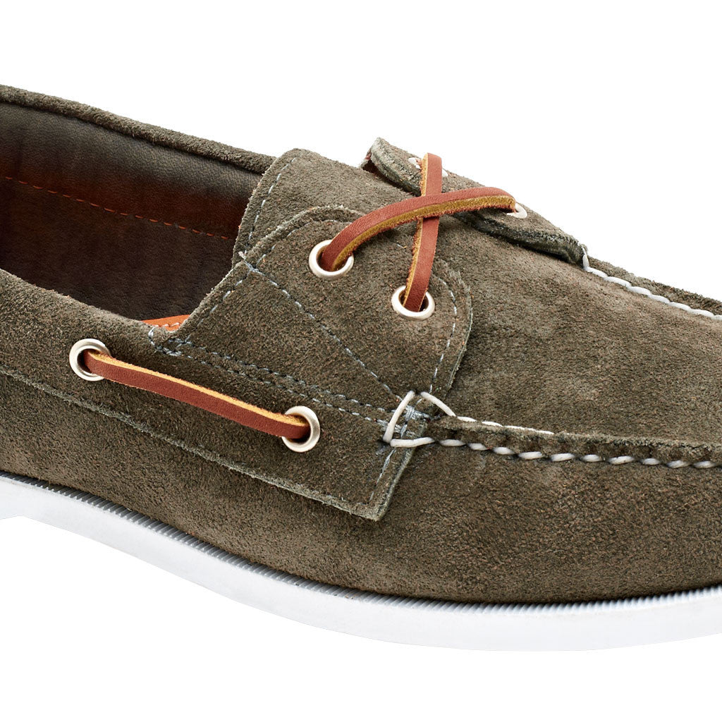 The Suede Boat Shoe, Mushroom