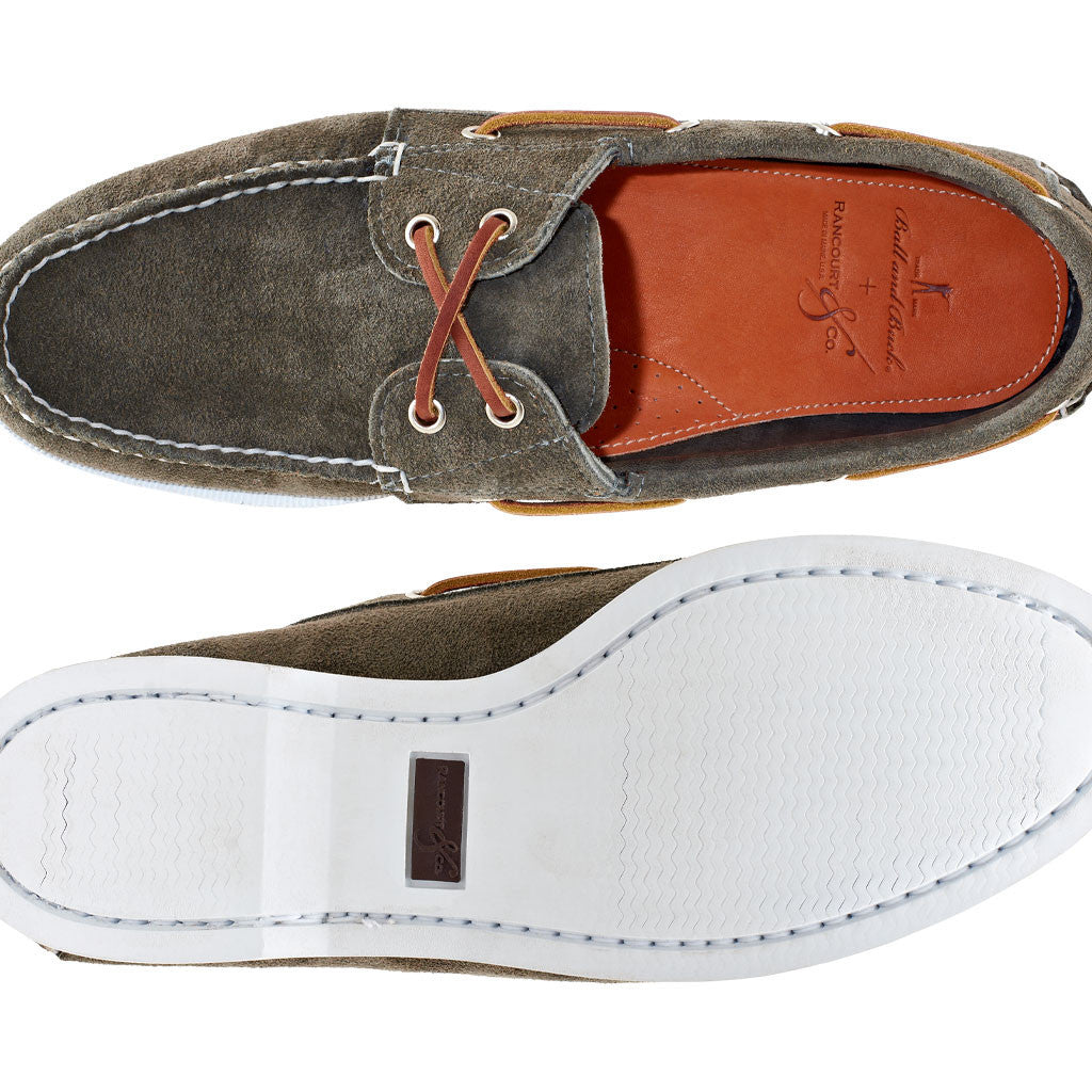 The Suede Boat Shoe, Mushroom