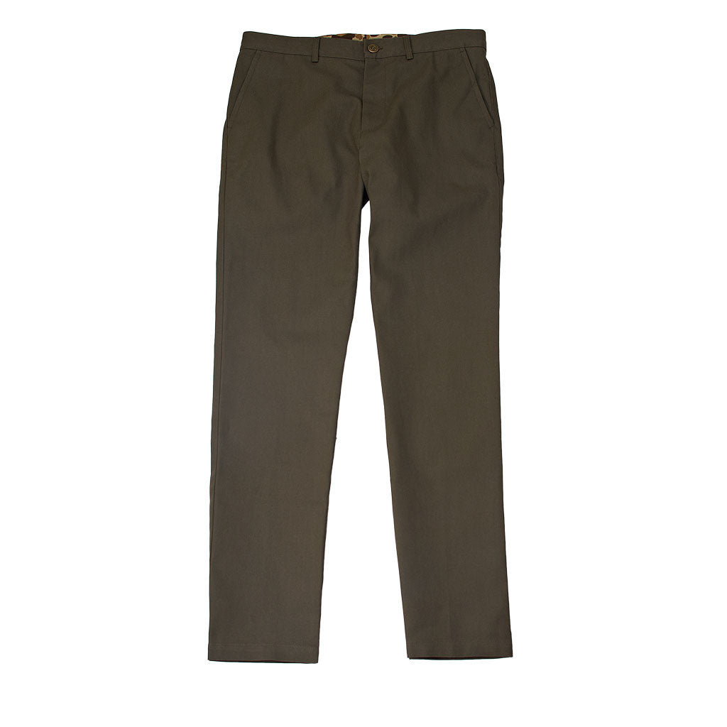 The 6 Point Duck Cotton Pant, Moss