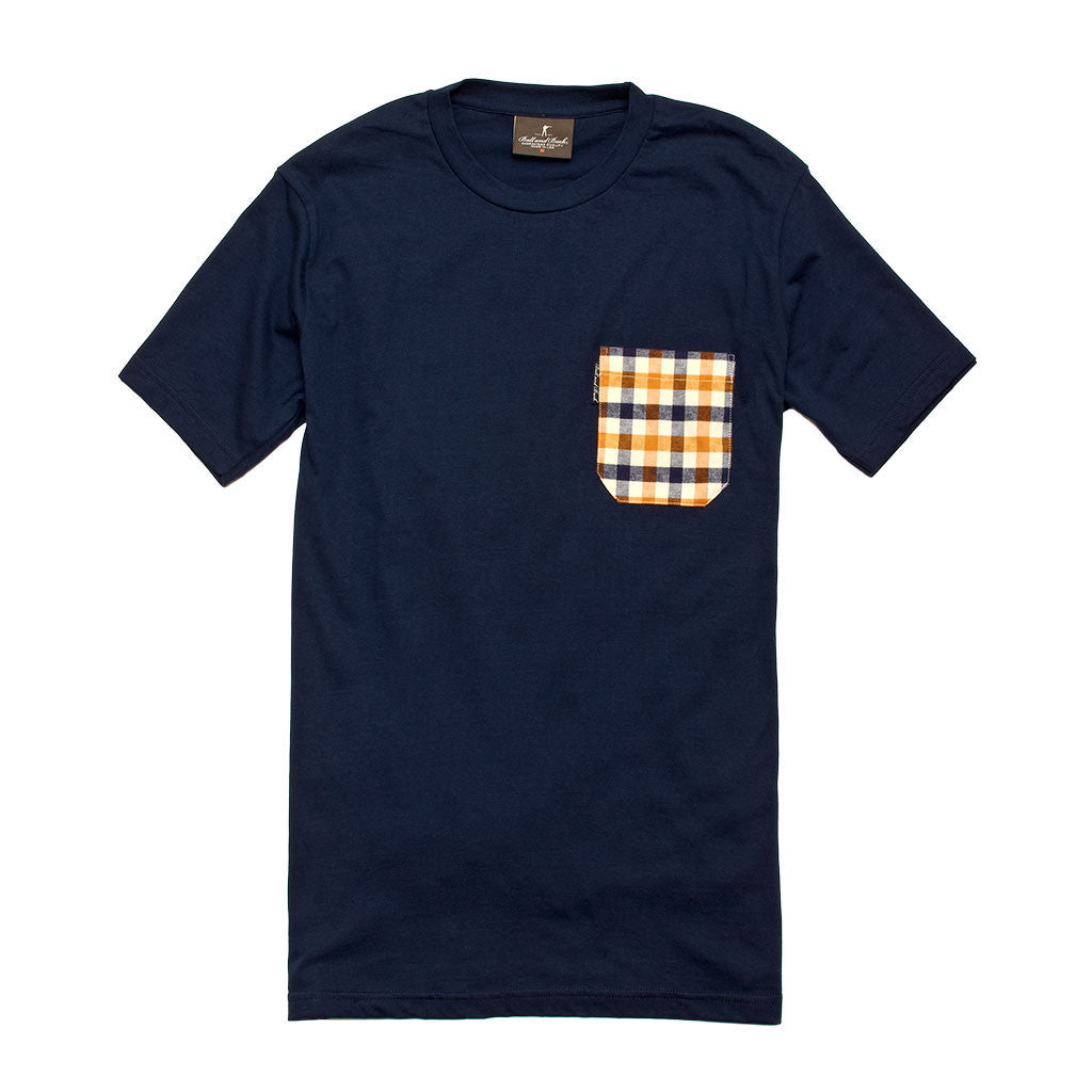 The 5oz Pocket Tee, Navy / Millbrook