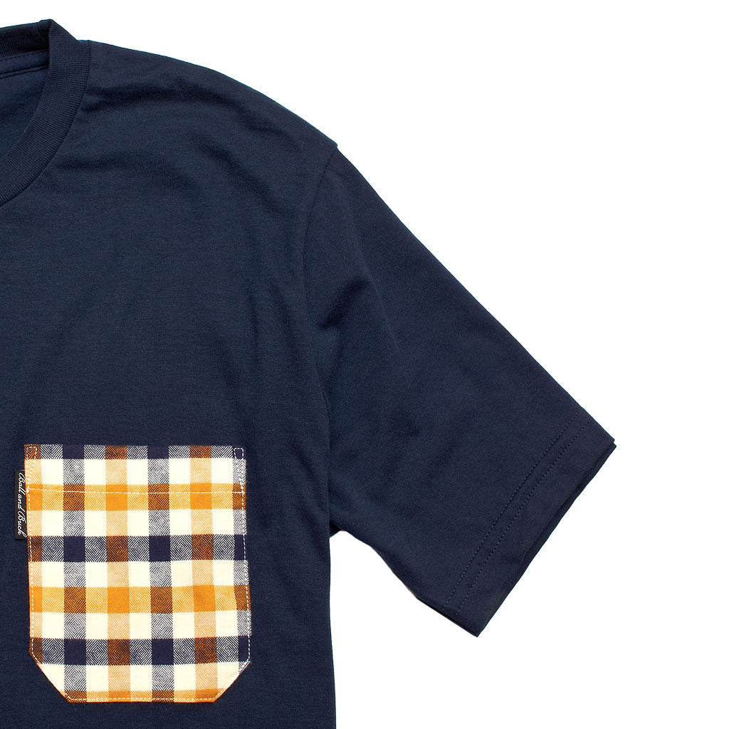The 5oz Pocket Tee, Navy / Millbrook