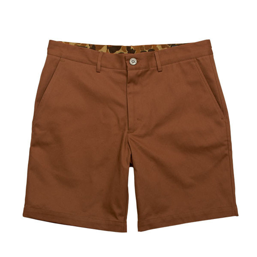 The 6 Point Short, Chino Twill, Nutmeg