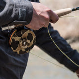 Abel x Ball and Buck Original Camo Fly Reel