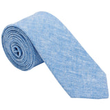 Necktie, Blue Chambray