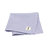 Pocket Square, Blue Gingham
