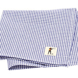Pocket Square, Blue Gingham