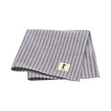 Pocket Square, Blue/Green Stripe