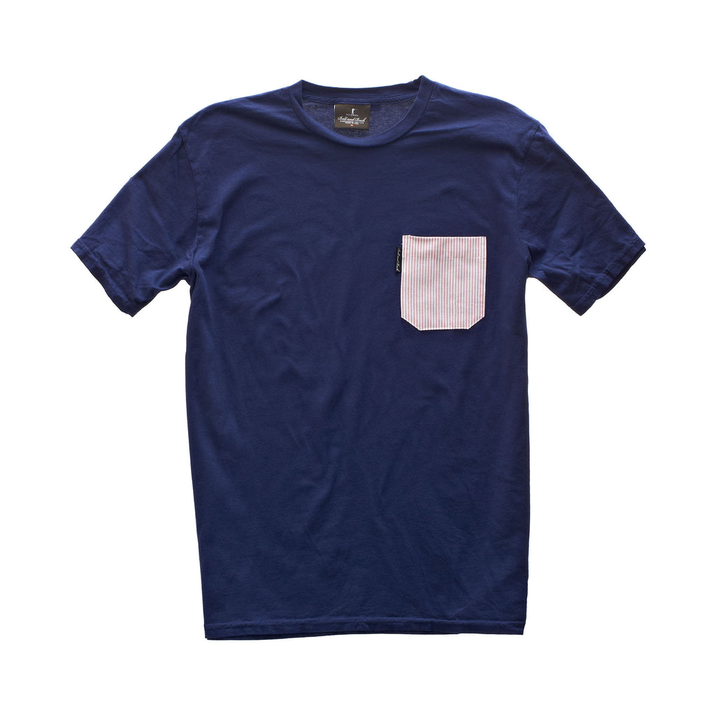 The 5oz Pocket Tee, Navy