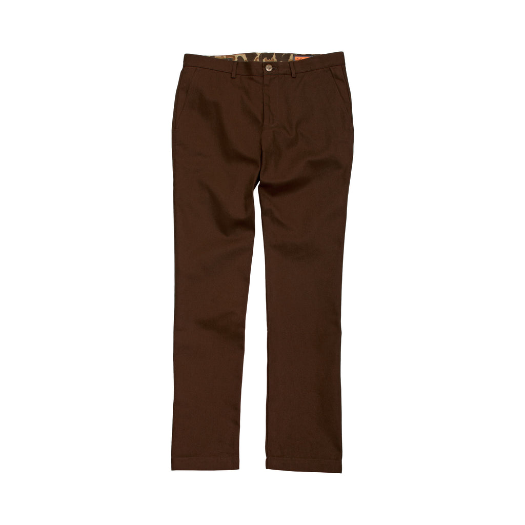 The 6 Point Duck Cotton Pant, Chestnut