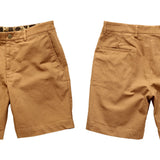 The 6 Point Duck Cotton Short, Nutmeg