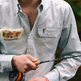 The Angler's Shirt, Sky Blue