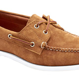 The Suede Boat Shoe, Peanut