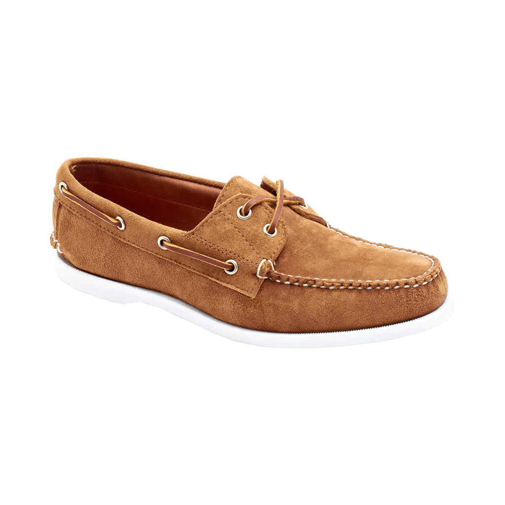 The Suede Boat Shoe, Peanut