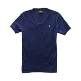 The 5oz V-Neck Roger Tee, Navy