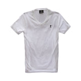 The 5oz V-Neck Roger Tee, White