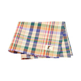 Pocket Square, Yellow/Blue Plaid