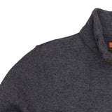 The Merino Wool Quarter Zip Pullover, Charcoal