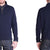 The Merino Wool Quarter Zip Pullover, Navy